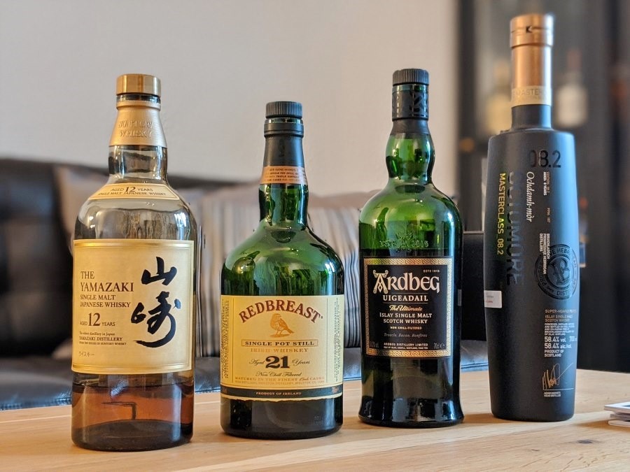 Verschiedene Whiskys