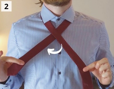 Windsor krawatte binden - Bewundern Sie dem Sieger