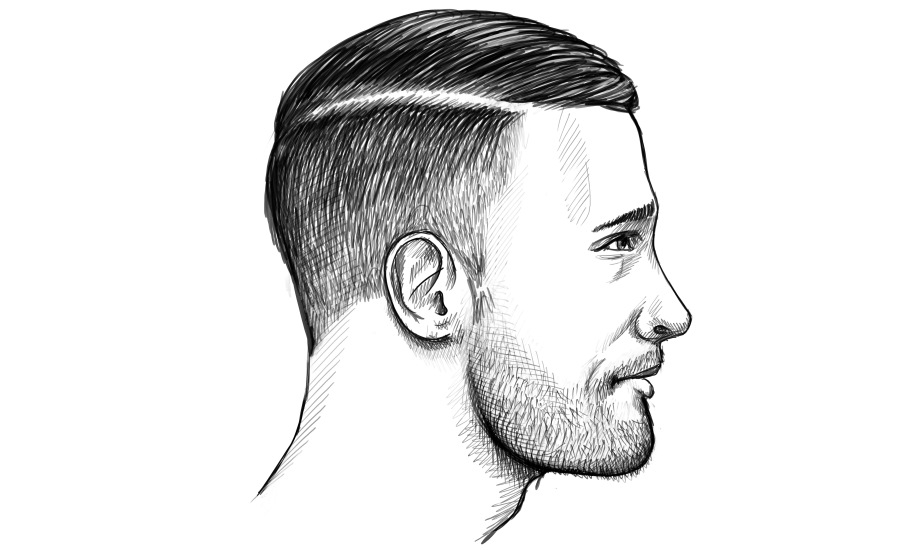 Rechts scheitel männer oder links Frisur Männer