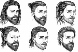 Frisuren für männer mit langen haaren